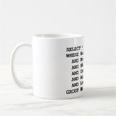 Mug Vie réelle SQL (Gauche)