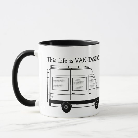 Mug Vie VAN-tastique 2 (Gauche)
