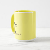 Mug Vie verticale - Design Escalade rock (Devant gauche)
