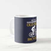 Mug Vieil homme de bicyclette (Devant gauche)