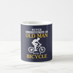 Mug Vieil homme de bicyclette