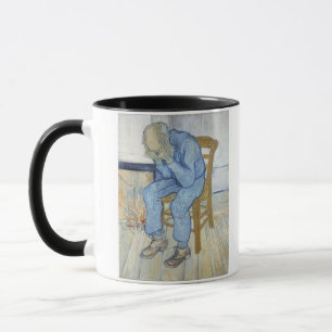 Mug Vieil homme de Vincent van Gogh   dans la peine