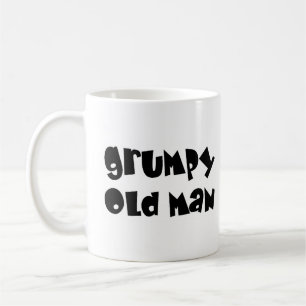 Mug vieil homme grincheux