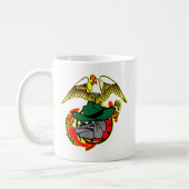 Mug Vieille Ancre de bouledogue de Skool Eagle (Gauche)
