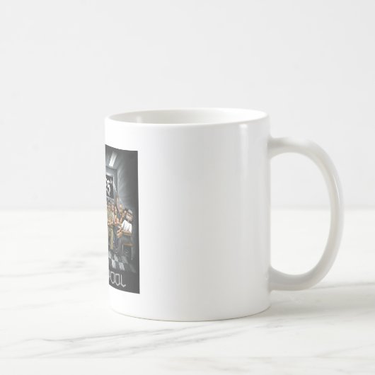 Mug Vieille école (Droite)