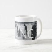 Mug Vieille école de bordage SUPÉRIEURE (Devant droit)