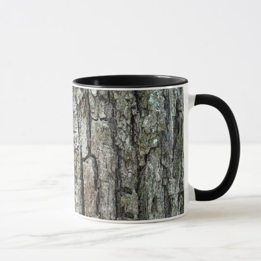 Mug Vieille écorce de pin de nature (Droite)