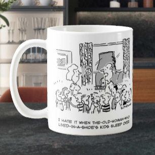 Mug Vieille Femme qui a vécu dans un gilet de chaussur