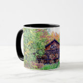 Mug Vieille grange à l'automne (Devant gauche)