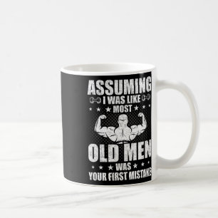 Mug Vieille Homme Poids Bodybuilding Poids W