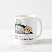 Mug Vieille Madame conducteur (Devant droit)