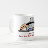 Mug Vieille Madame conducteur (Devant gauche)