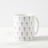 Mug Vieille Musique de croix robuste (Devant droit)