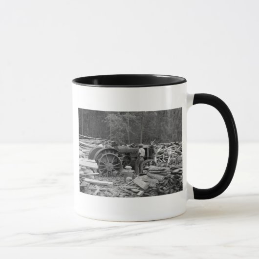 Mug Vieille scierie Tractor, 1935 (Droite)