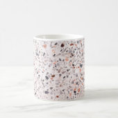 Mug Vieille texture terrazzo, motif d'hamper. (Centre)