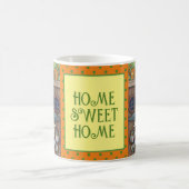 MUG VIEILLE WITCH HAPPY HOME, BEAUCOUP DE CHATS & OWL  (Centre)
