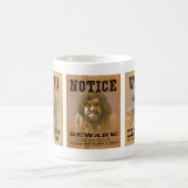 Mug Vieilles affiches Recherchées occidentales (Centre)