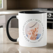 Mug Vieilli à la perfection Moderne Simple photo d'ann