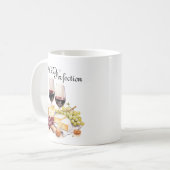 Mug Vieilli à la Perfection Vin et Fromage fête d'anni (Devant gauche)