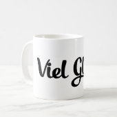 Mug Viel Glück | Bonne chance Langue Allemande (Devant gauche)