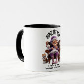 Mug Vielle Dame drôle (Devant gauche)