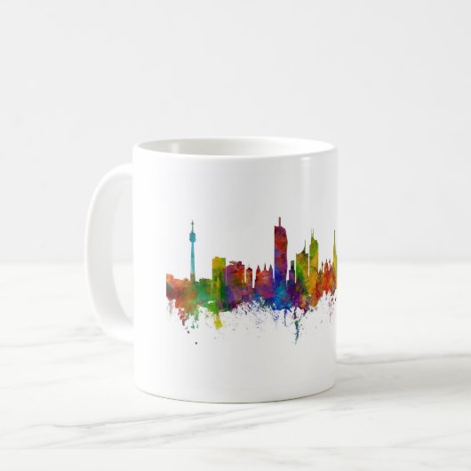 Mug Vienne Autriche Skyline (Devant gauche)