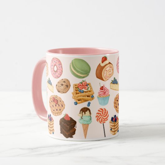 Mug Viennoiseries (Devant gauche)