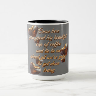 Mug "Viens ici..." Personnalisable