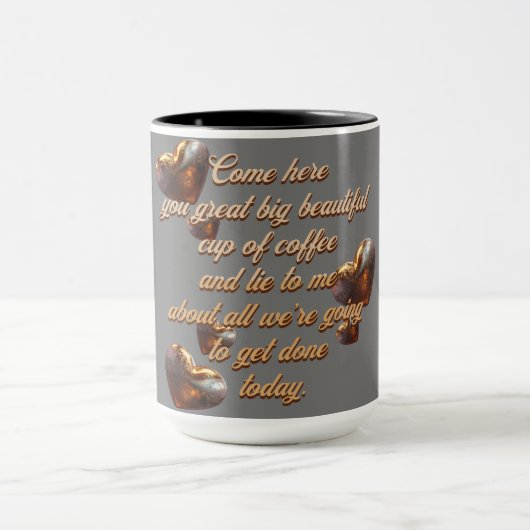 Mug "Viens ici..." Personnalisable  (Centre)