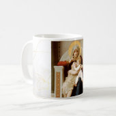 Mug Vierge avec enfant & Jean le Baptiste, Bouguereau (Devant gauche)