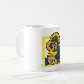 Mug Vierge byzantine moderne Marie et enfant religieus (Devant gauche)