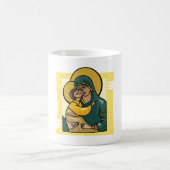 Mug Vierge byzantine moderne Marie et enfant religieus (Centre)