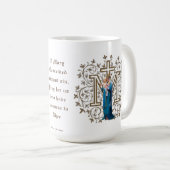 Mug Vierge catholique Marie Croix de Jésus Prière reli (Devant droit)