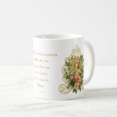 Mug Vierge catholique Marie Mémoire Prière religieuse (Devant droit)