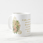 Mug Vierge catholique Marie Mémoire Prière religieuse (Devant gauche)