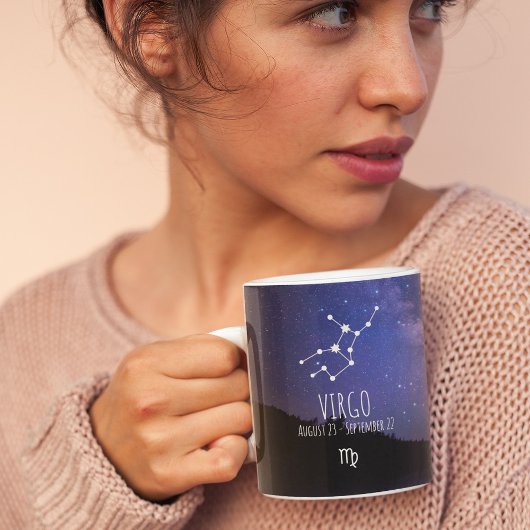 Mug Vierge | Constellation Zodiaque personnalisée