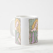 Mug Vierge des années 1920 en lavande (Devant gauche)
