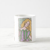 Mug Vierge des années 1920 en lavande (Centre)