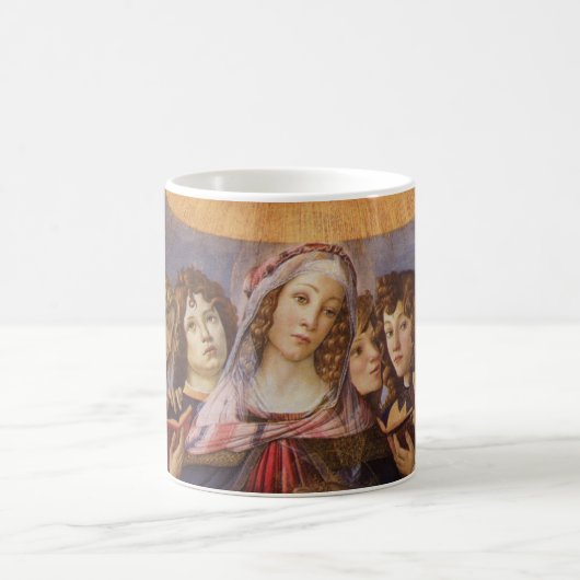 Mug Vierge et enfant aux anges par Sandro Botticelli (Centre)