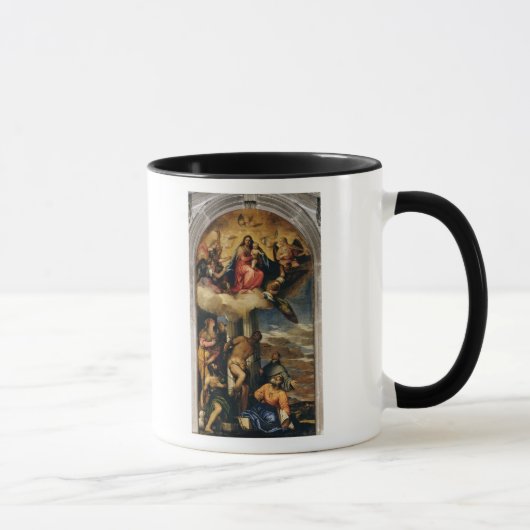 Mug Vierge et enfant avec des musiciens et des saints (Droite)