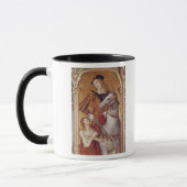 Mug Vierge et enfant avec des solides solubles. (Gauche)