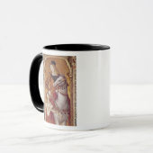 Mug Vierge et enfant avec des solides solubles. (Devant gauche)