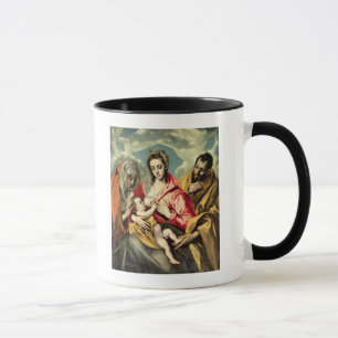 Mug Vierge et enfant avec des solides solubles. Anne