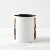 Mug Vierge et enfant avec le croquis de St Anne (Centre)