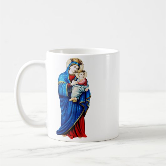 Mug Vierge Marie avec Bébé Jésus (Gauche)