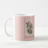 Mug Vierge Marie béni fleurit la prière de Memorare (Gauche)