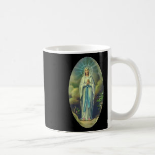 Mug Vierge Marie De Lourdes Notre Dame Christian Cadea