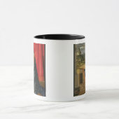 Mug Vierge Marie, du diptyque d'annonce (huile dessus (Centre)