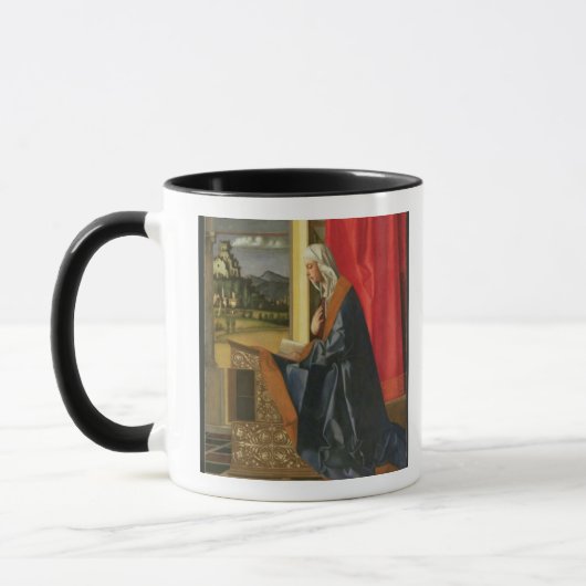 Mug Vierge Marie, du diptyque d'annonce (huile dessus (Gauche)