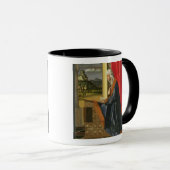 Mug Vierge Marie, du diptyque d'annonce (huile dessus (Devant droit)